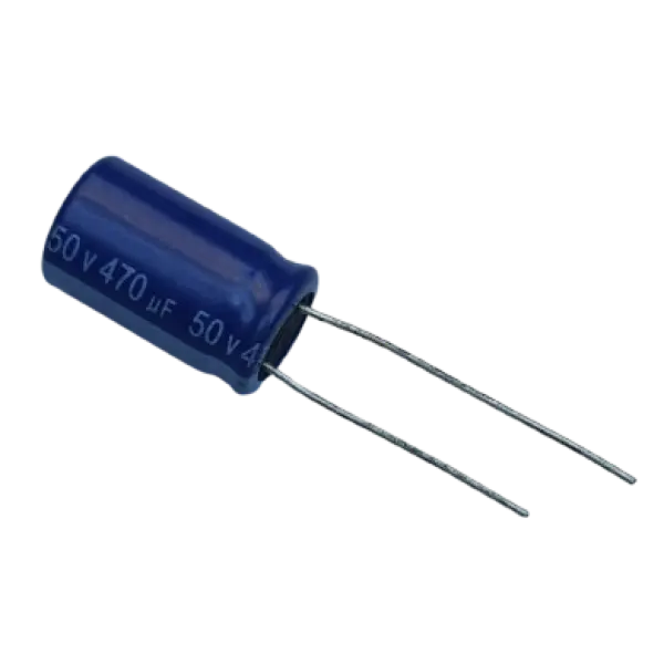 خازن 470 میکرو فاراد 50 ولت AISHI سری RS