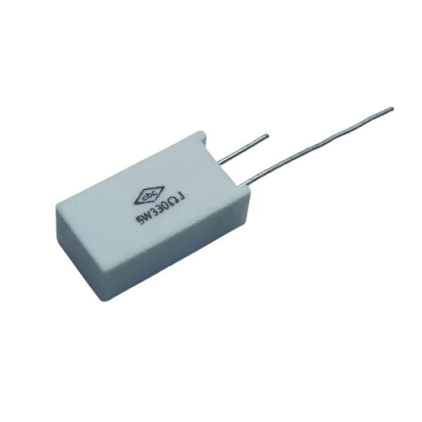 مقاومت 330 اهم 5 وات آجری ایستاده