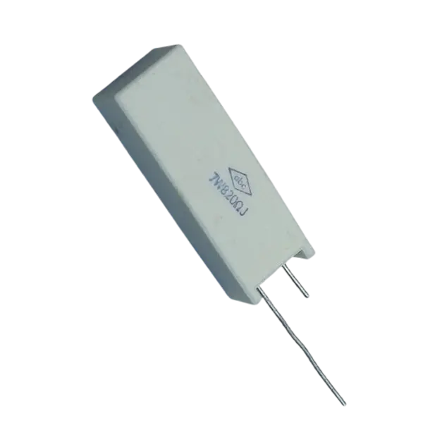 مقاومت 820 اهم 7 وات آجری ایستاده