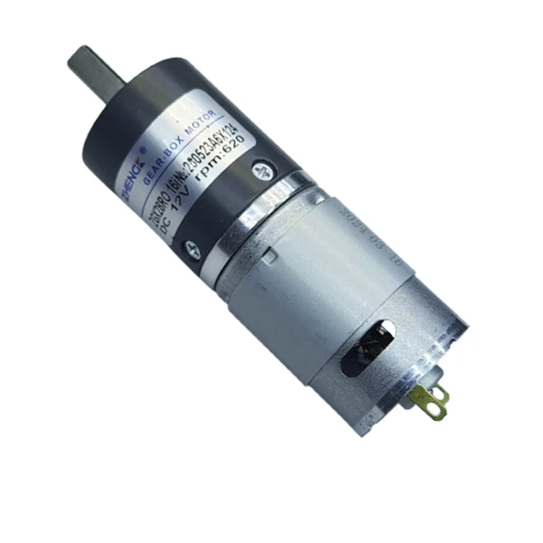 موتور گیربکس 12 ولت 620 دور خورشیدی ZGX28RO