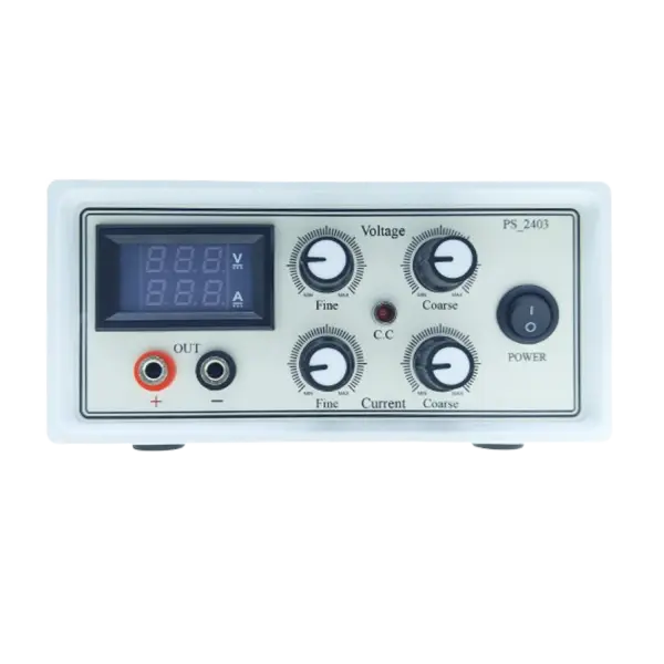 منبع تغذیه متغیر 0 تا 24 ولت 3 آمپر رومیزی مدل PS-2403