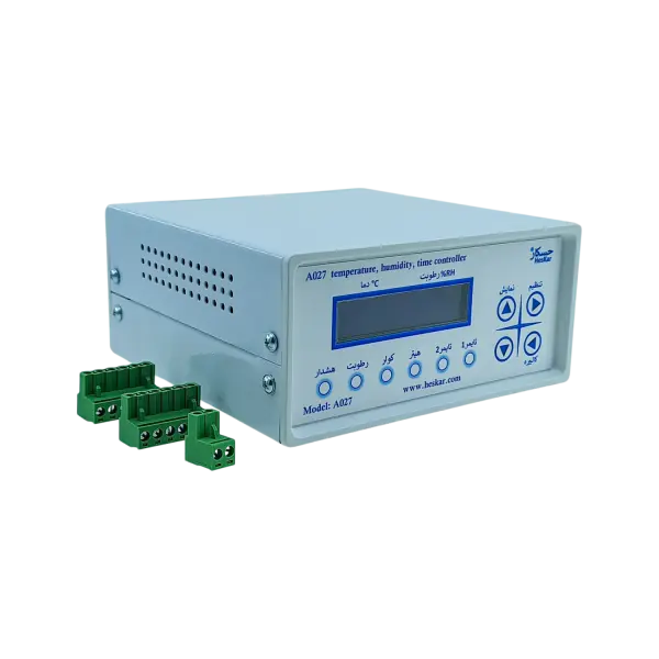 کنترلر صنعتی دما، رطوبت و تایمر دارای 6 خروجی مدل A027