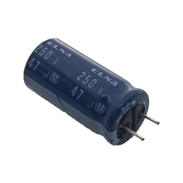 خازن الکترولیت 47 میکرو فاراد 250 ولت ELNA