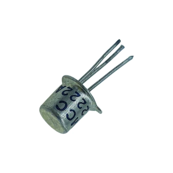 ترانزیستور 2N2222A فلزی بازسازی شده