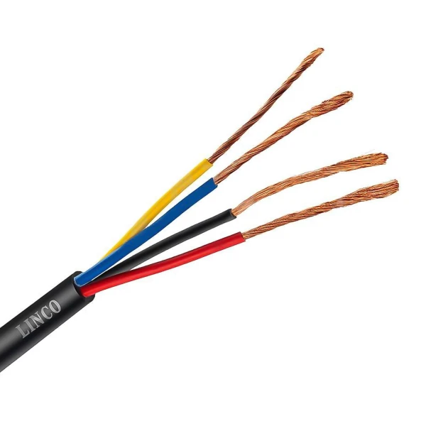 کابل برق افشان 0.75*4 چهار رشته ای