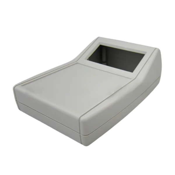 باکس پلاستیکی شیبدار و نمایشگردار رومیزی B300-A1 ابعاد 5.4×10.8×15.1 سانتی متر