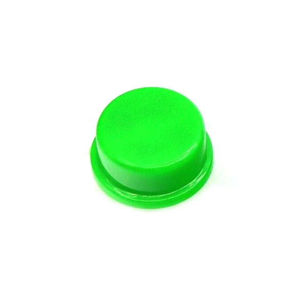 سر کلید گرد سبز مناسب تک سوئیچ OMRON 12*12