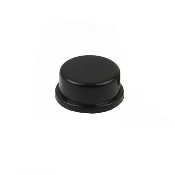 سر کلید گرد مشکی مناسب تک سوئیچ OMRON 12*12