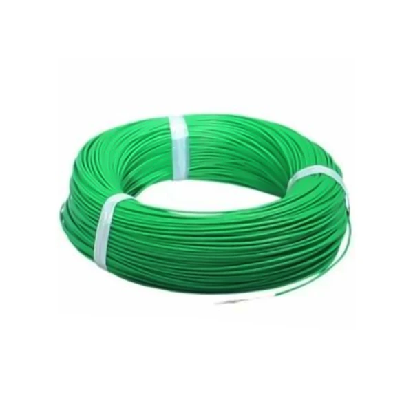 سیم نسوز سیلیکونی افشان قلع اندود سبز سایز 1mm