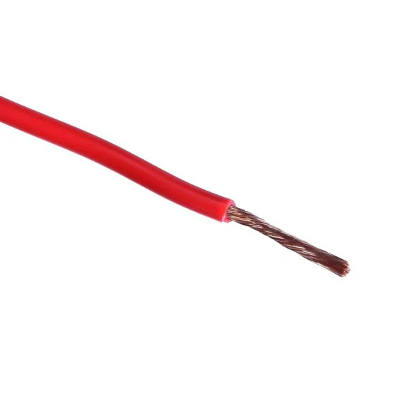 سیم نسوز سیلیکونی افشان قرمز سایز 2.5mm