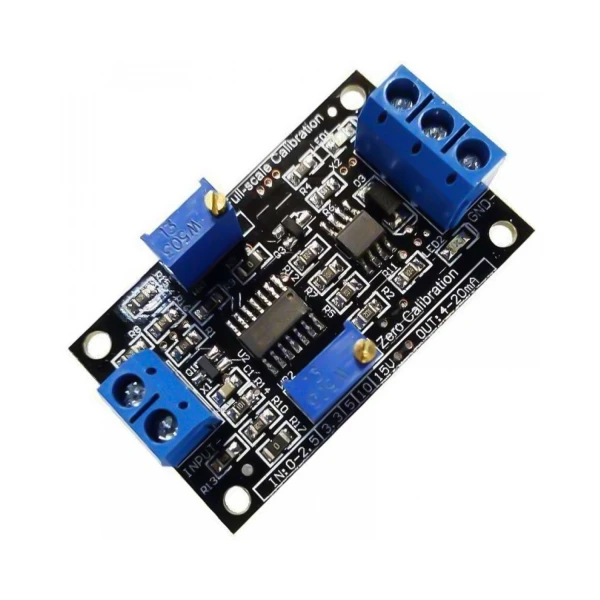 ماژول مبدل ولتاژ 10-0 ولت به جریان 20-4 میلی آمپر مدل BSC-VTOC-REV1.3