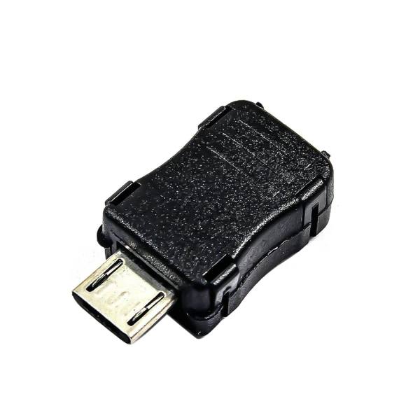 کانکتور نری میکرو USB دو پین با کیس پلاستیکی