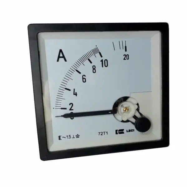 آمپر متر پنلی عقربه ای 10A- AC مدل IEC-51