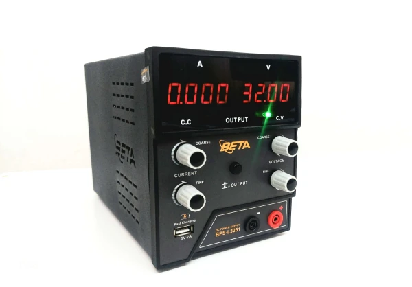 منبع تغذیه متغیر 0 تا 32 ولت 5 آمپر بتا مدل BPS-L3251