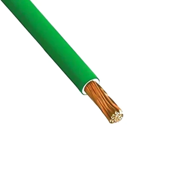 سیم 0.75 افشان با روکش نسوز سیلیکونی سبز