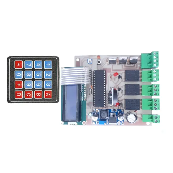 کیت آموزشی مونتاژ شده تایمر ۶ کانال