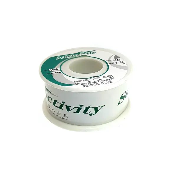 سیم لحیم 0.8 میلی متر 100 گرم ACTIVITY SOLDER گرید AAA