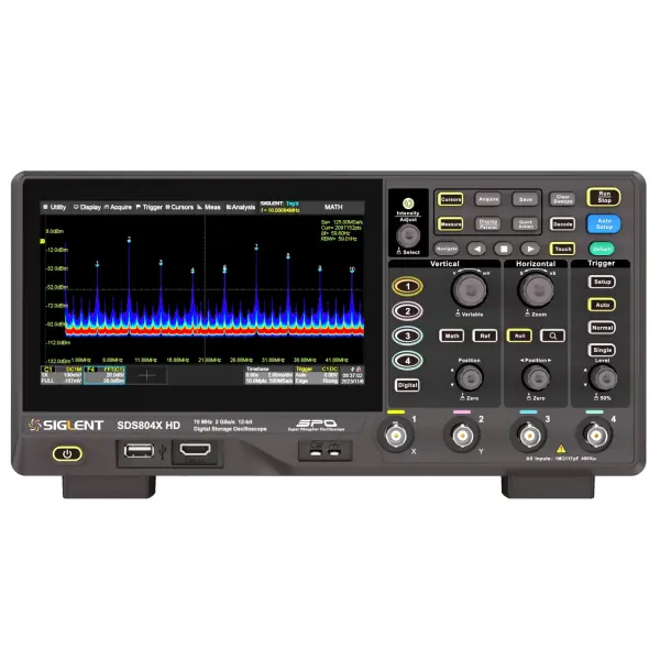 اسیلوسکوپ دیجیتال 70 مگاهرتز 4 کانال SIGLENT مدل SDS804X-HD