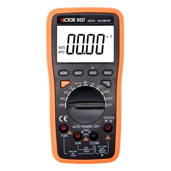 مولتی متر دیجیتال VICTOR-86D قابل اتصال به PC