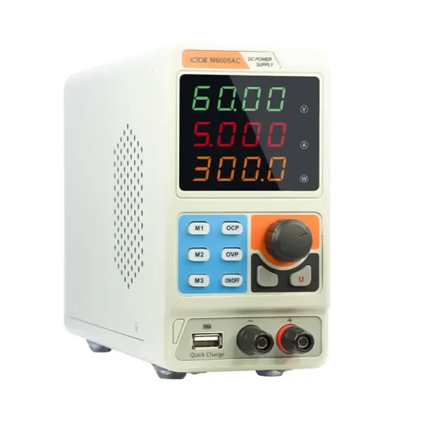 منبع تغذیه حافظه دار VICTOR مدل M6005AC