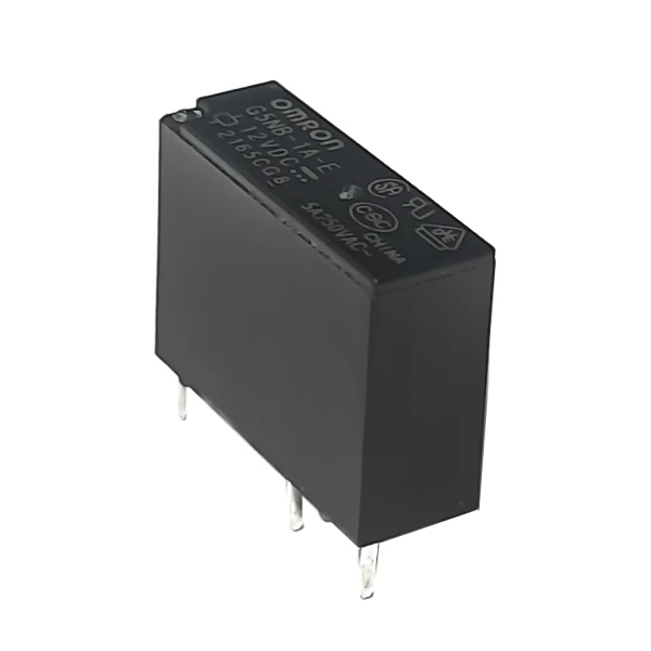 رله 12 ولت تک کنتاکت 5 آمپر 4 پین OMRON