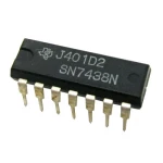 آی سی گیت NAND اپن کلکتور SN7438