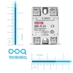 رله حالت جامد 380 ولت 40 آمپر SSR تحریک DC