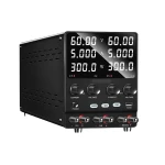 منبع تغذیه متغیر 0 تا 60 ولت 5 آمپر NICE-POWER مدل SPS605 2KD دوبل