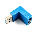 مبدل USB نری به مادگی 90 درجه