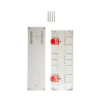 جعبه پلاستیکی کنترل PLC ریلی 6.5×11×30 سانتی متر مدل ABR121-A