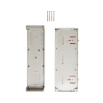 جعبه پلاستیکی کنترل PLC ریلی 6.5×11×30 سانتی متر مدل ABR121-A