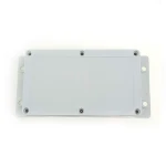 جعبه پلاستیکی سفید گوشواره دار 16x9x4.5 سانتی متر