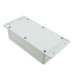 جعبه پلاستیکی سفید گوشواره دار 16x9x4.5 سانتی متر