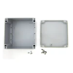 جعبه آلومینیومی ضدآب مربعی 9×16.4×16.4 سانتی متر مدل AW603-A1