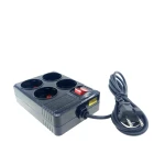 چند راهی برق 4 خانه کلید دار پیکو الکتریک