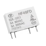 رله 24 ولت تک کنتاکت 5 آمپر 4 پین HONGFA مدل HF49FD/024-1H11