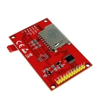 ماژول نمایشگر TFT تمام رنگ 2.2 اینچ دارای ارتباط SPI درایور ILI9225 رزولوشن 220*176