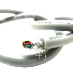 کابل 24*1 افشان دو رشته ای با شیلد و فویل AWG24