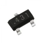 آی سی مرجع ولتاژ TL431 SMD پکیج SOT-23