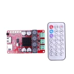 ماژول آمپلی فایر بلوتوث 2x50W وات دو کانال استریو مدل TPA3116 ریموت دار