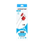 کابل شارژ نری 110 سانتی متری KINGSTAR K66A