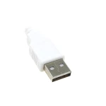 کانکتور نری USB مدل A با روکش سفید