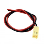 کانکتور مخابراتی 2 پین مادگی صاف سیم دار AWG24