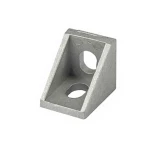 براکت فلزی نبشی عمود دیواره دار 20*20 ابعاد 18*18*18