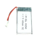 باتری لیتیوم پلیمر 3.7 ولت 600mAh