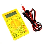 مولتی متر دیجیتال DT830D زرد
