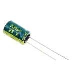 خازن الکترولیت 330 میکرو فاراد 25 ولت JWCO