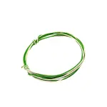 سیم دو رشته ای تلفنی رانژه 0.25*2 تمام مس (CCC) سفید سبز