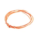 سیم دو رشته ای تلفنی رانژه 0.25*2 تمام مس (CCC) سفید نارنجی