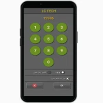 درب باز کن هوشمند بلوتوثی